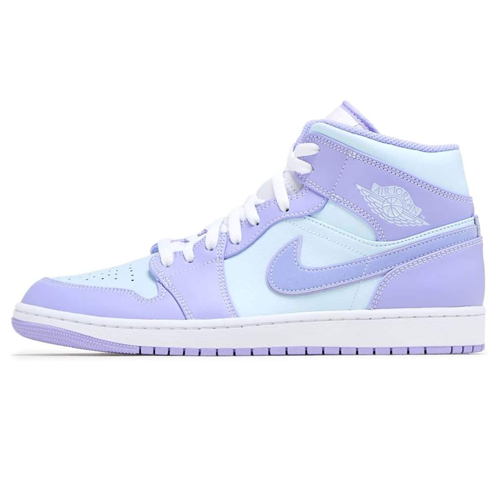 Air Jordan 1 Mid 'Purple Aqua'