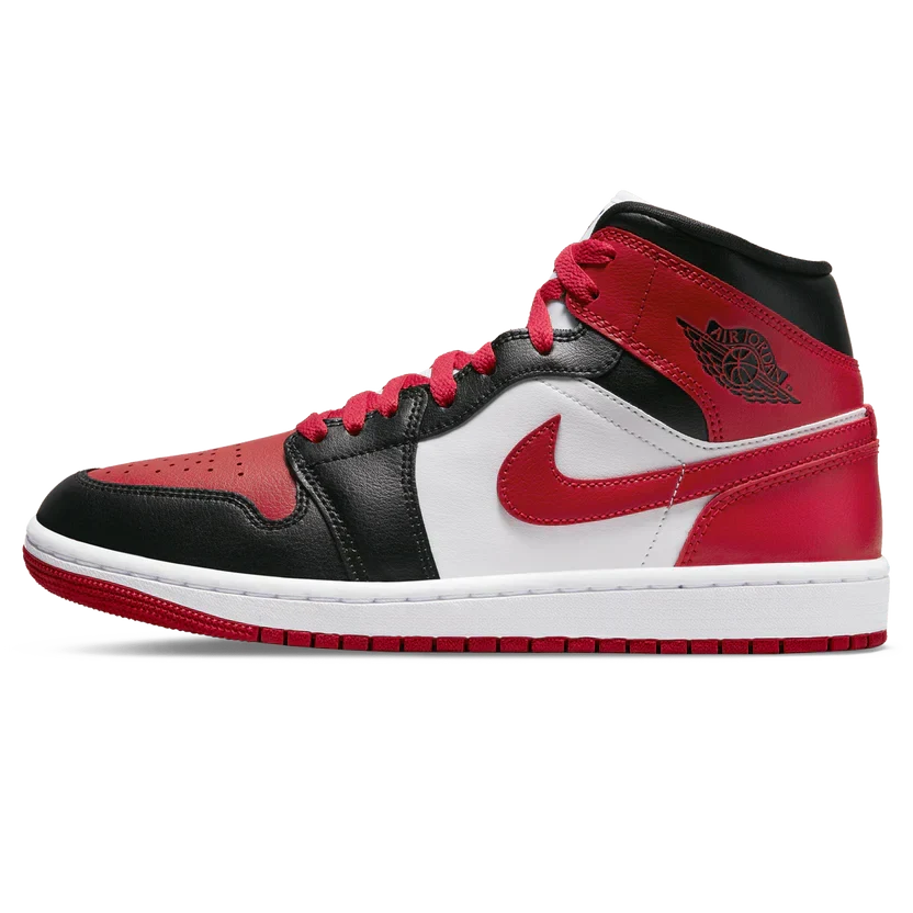 Air Jordan 1 Mid 'Alternate Bred Toe'
