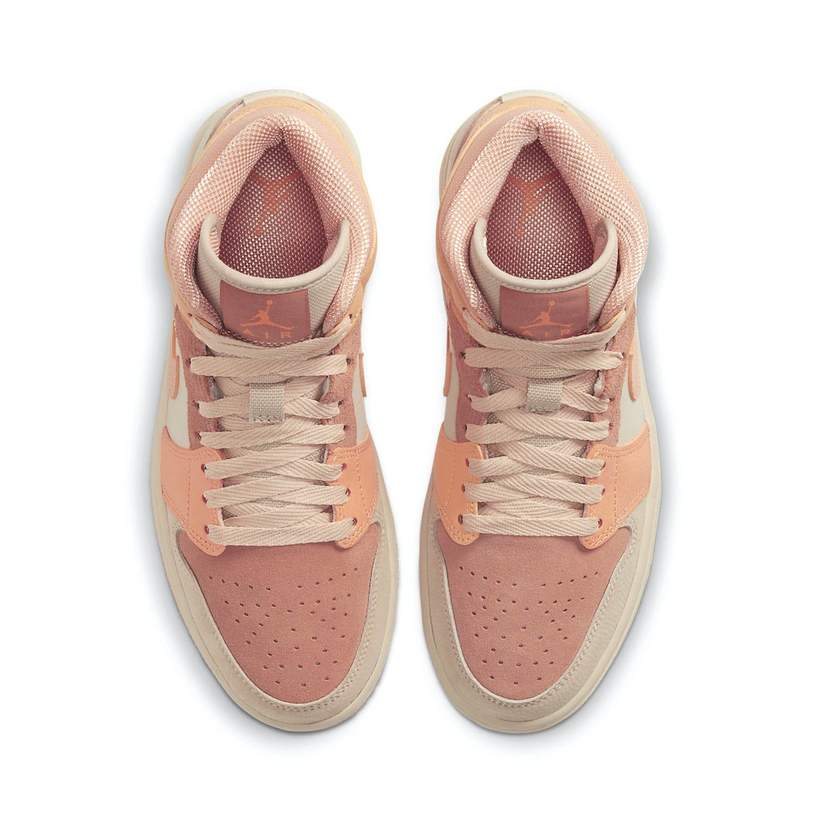 Air Jordan 1 Mid 'Apricot Orange'