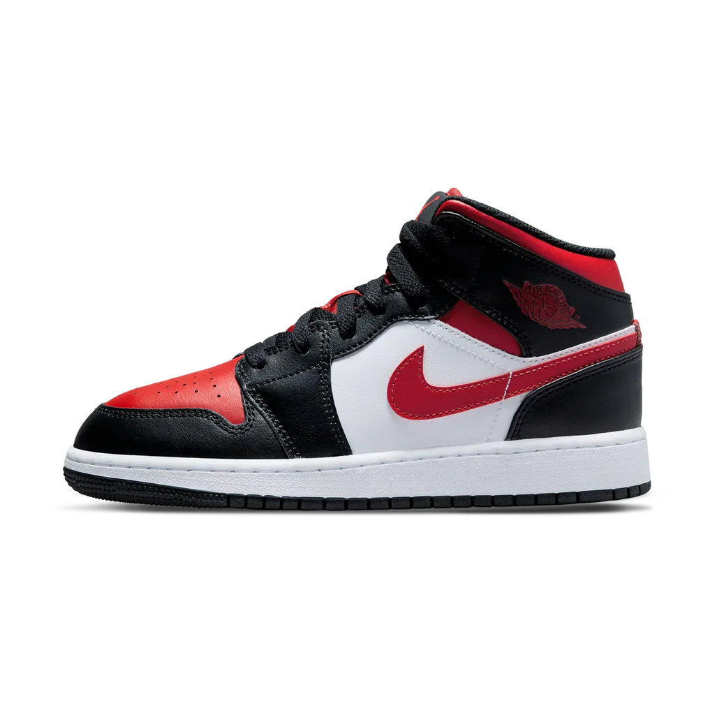 Air Jordan 1 Mid 'Black Fire Red'