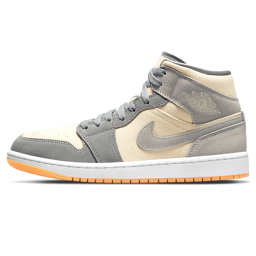 Air Jordan 1 Mid 'Coconut Milk Particle Grey'