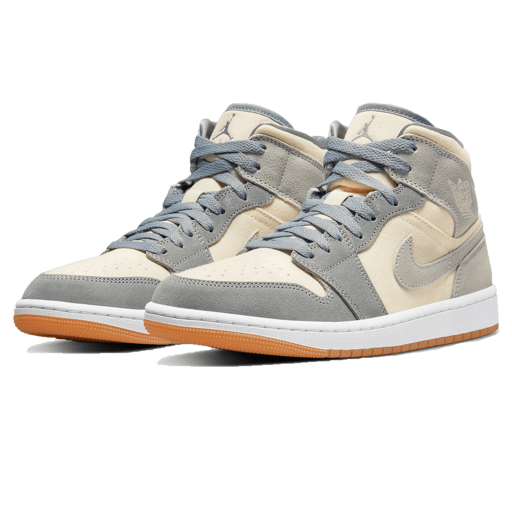Air Jordan 1 Mid 'Coconut Milk Particle Grey'
