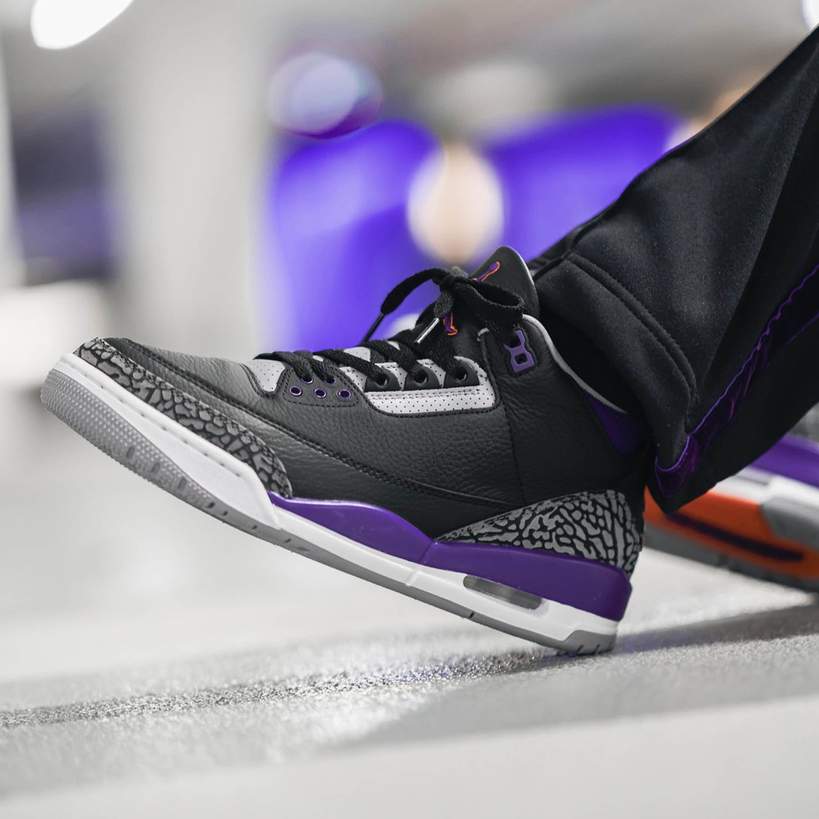 Air Jordan 3 'Court Purple'
