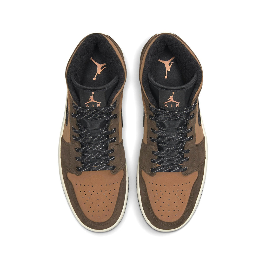 Air Jordan 1 Mid 'Dark Chocolate / Earth Tone'