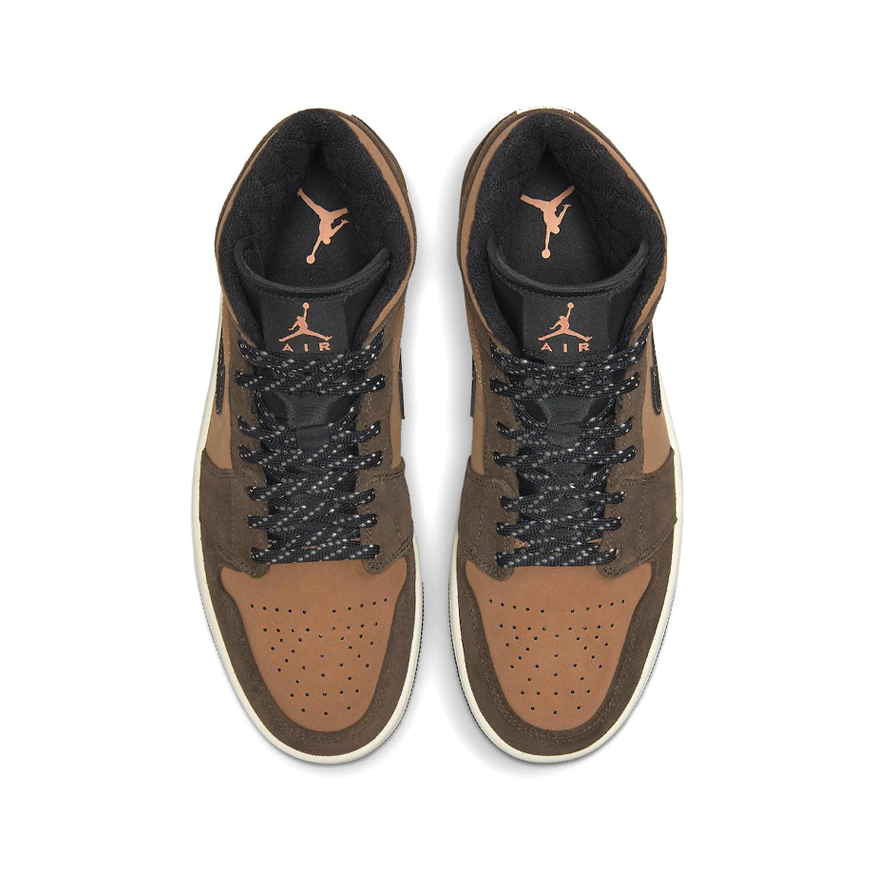 Air Jordan 1 Mid 'Dark Chocolate / Earth Tone'
