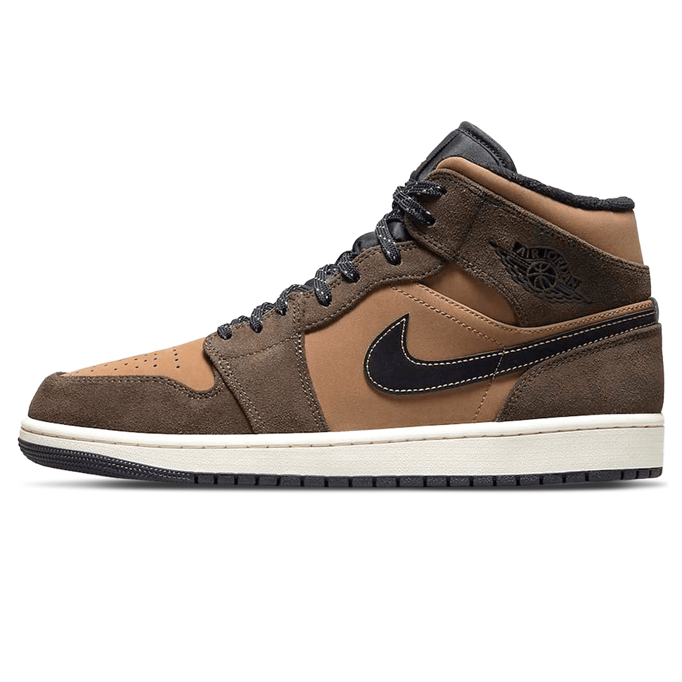 Air Jordan 1 Mid 'Dark Chocolate / Earth Tone'