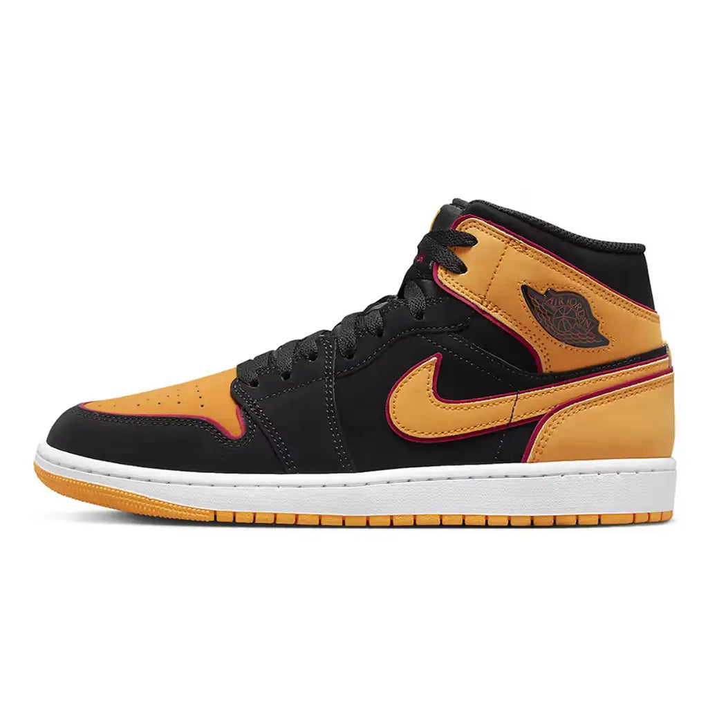 Air Jordan 1 Mid 'Fat Tongue Vivid Orange'