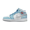 Air Jordan 1 Mid 'French Blue Fire Red'