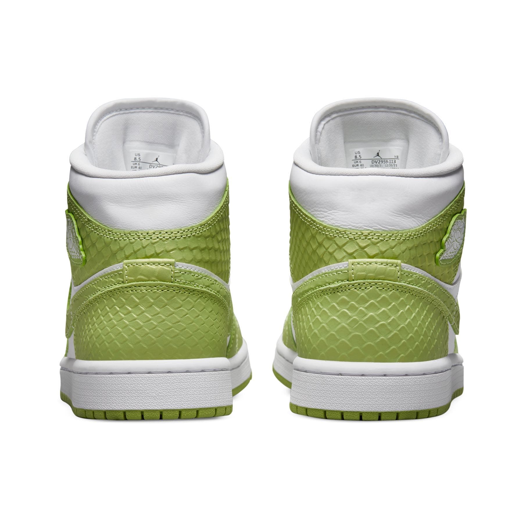 Air Jordan 1 Mid 'Green Python'