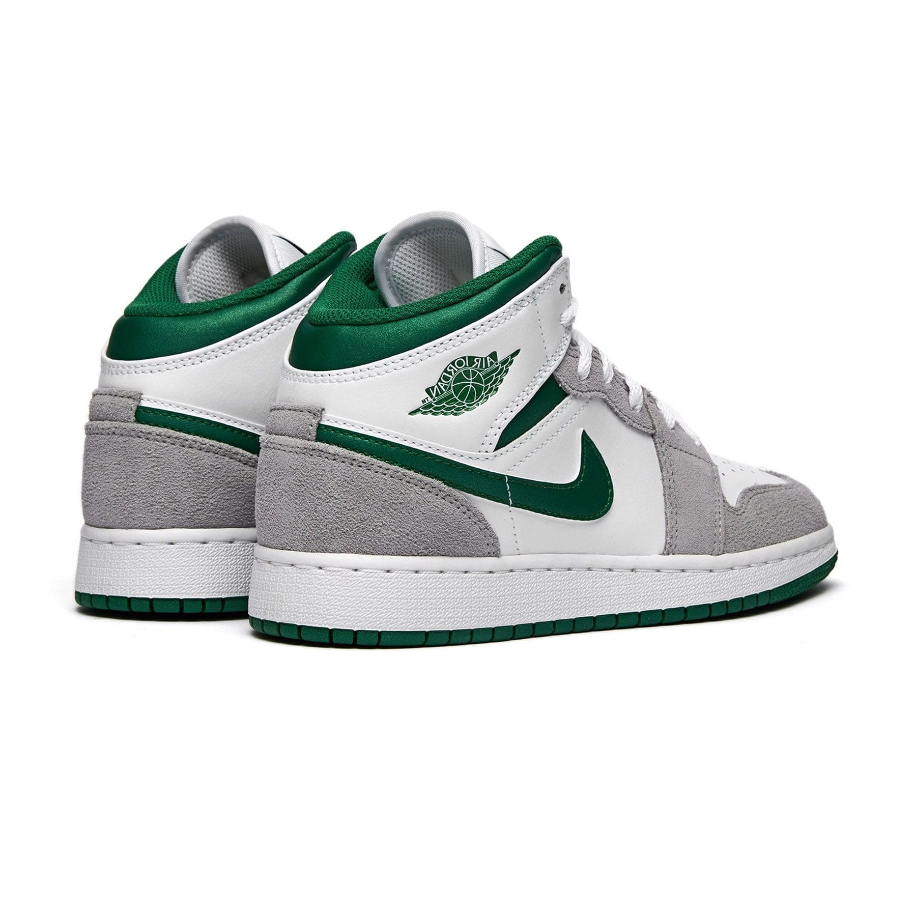Air Jordan 1 Mid 'Pine Green Smoke Grey'