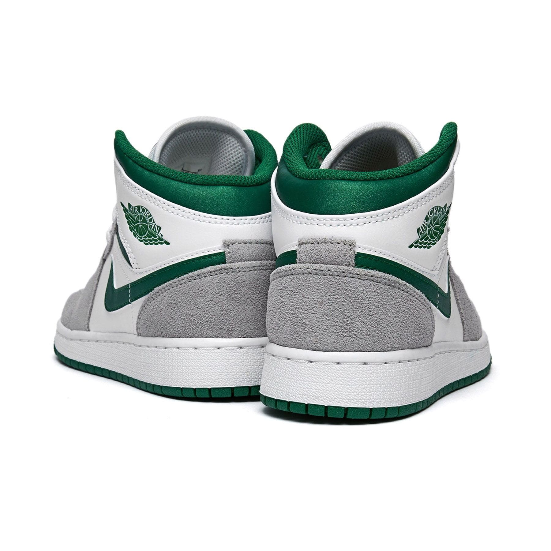 Air Jordan 1 Mid 'Pine Green Smoke Grey'