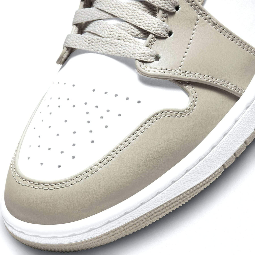 Air Jordan 1 Mid 'Linen / College Grey'