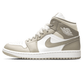 Air Jordan 1 Mid 'Linen / College Grey'