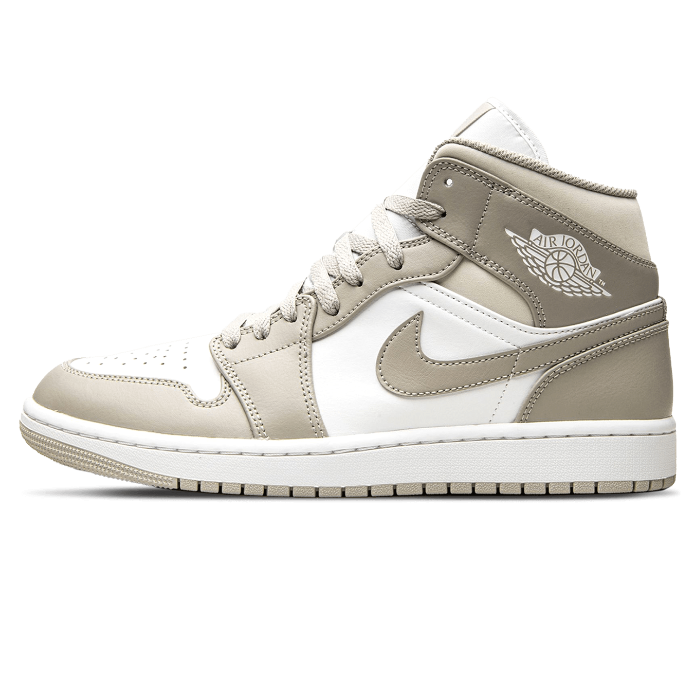 Air Jordan 1 Mid 'Linen / College Grey'