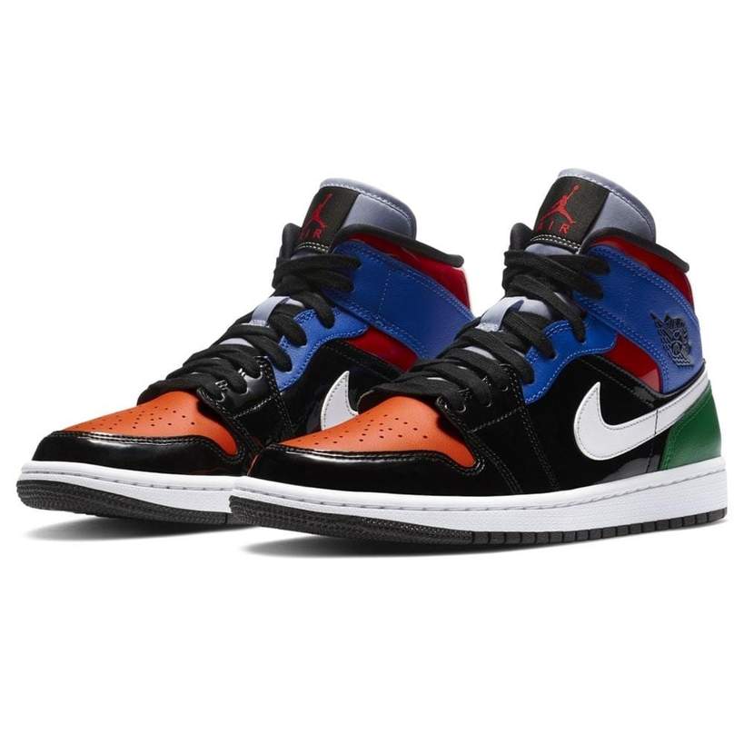 Air Jordan 1 Mid 'Multi Patent'