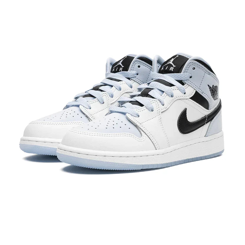 Air Jordan 1 Mid 'White Ice Blue'